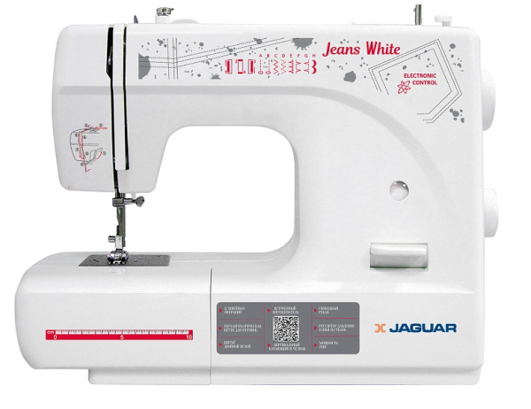 Швейная машина JAGUAR Jeans White